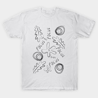 Happy Line Art T-Shirt